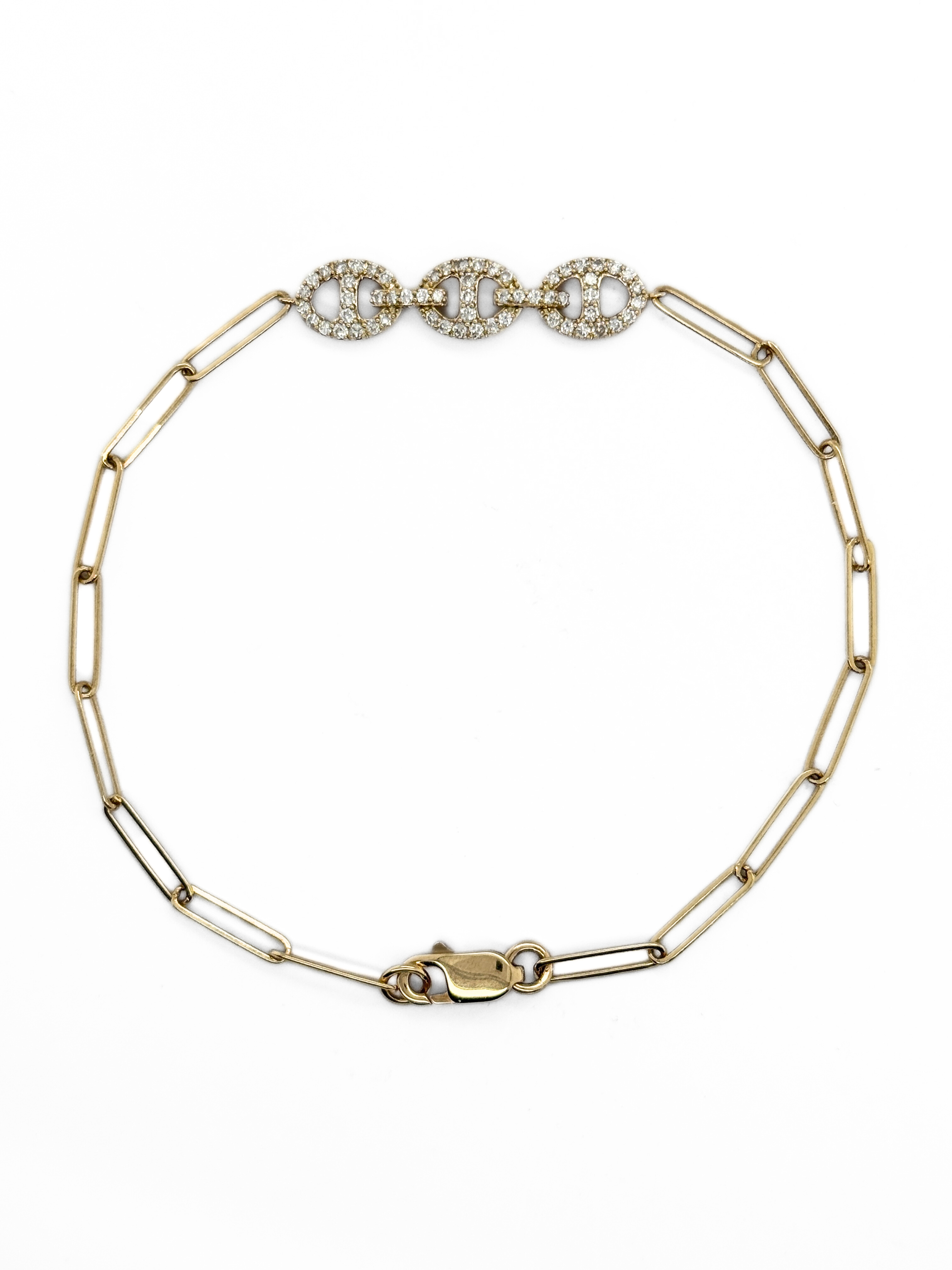 PAPER CLIP FASHION BRACELET-402440